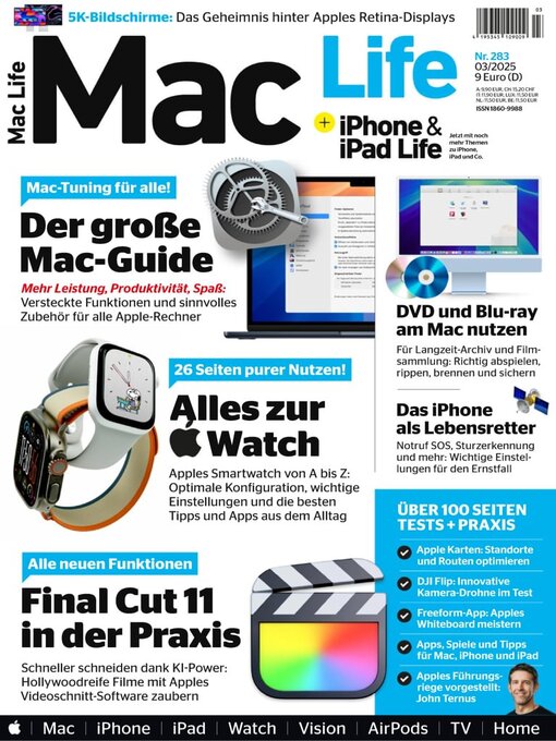 Title details for MacLife by falkemedia GmbH & Co. KG. - Available